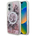Guess Liquid Glitter Flower MagSafe iPhone 16 Case - Pink - Cell phone cases and covers<<<HurtelXML
