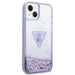 Guess Liquid Glitter Palm Collection case for iPhone 14 Plus 6.7’’ - purple - Cell phone cases and covers<<<HurtelXML