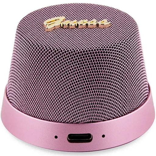 Guess Magnetic Script Metal Bluetooth speaker - pink - Cell phone cases and covers<<<HurtelXML