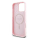 Guess MagSafe Grained Gold Ring iPhone 15 Pro Max Case - Pink - Cell phone cases and covers<<<HurtelXML
