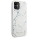 Guess Marble Case for iPhone 12 mini 5.4’’ - White - Cell phone cases and covers<<<HurtelXML