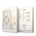 Guess Marble MagSafe Case + Charger Set for iPhone 14 Pro Max 6.7’’ - White - Cell phone USB charger<<<HurtelXML