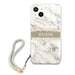 Guess Marble Strap Collection iPhone 13 mini 5.4’’ Case - Gray - Cell phone cases and covers<<<HurtelXML