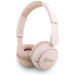 Guess Metal Logo Script Over-Ear Headphones - Pink - Headphones and speakers<<<HurtelXML