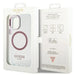 Guess Metal Outline Magsafe case for iPhone 12 / iPhone 12 Pro - pink - Cell phone cases and covers<<<HurtelXML