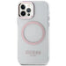 Guess Metal Outline Magsafe case for iPhone 12 / iPhone 12 Pro - pink - Cell phone cases and covers<<<HurtelXML