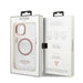 Guess Metal Outline MagSafe case for iPhone 13 - pink - Cell phone cases and covers<<<HurtelXML