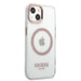 Guess Metal Outline MagSafe case for iPhone 13 - pink - Cell phone cases and covers<<<HurtelXML