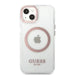 Guess Metal Outline MagSafe case for iPhone 13 - pink - Cell phone cases and covers<<<HurtelXML