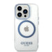 Guess Metal Outline MagSafe case for iPhone 14 Pro - blue - Cell phone cases and covers<<<HurtelXML