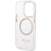 Guess Metal Outline MagSafe case for iPhone 15 Pro - gold - Cell phone cases and covers<<<HurtelXML
