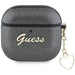 Guess Metallic Script Charm Case for AirPods 4 - Black - Cell phone cases and covers<<<HurtelXML