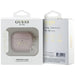 Guess Metallic Script Charm Case for AirPods 4 - Pink - Cell phone cases and covers<<<HurtelXML