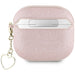 Guess Metallic Script Charm Case for AirPods 4 - Pink - Cell phone cases and covers<<<HurtelXML
