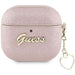 Guess Metallic Script Charm Case for AirPods 4 - Pink - Cell phone cases and covers<<<HurtelXML
