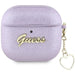 Guess Metallic Script Charm Case for AirPods 4 - Purple - Cell phone cases and covers<<<HurtelXML