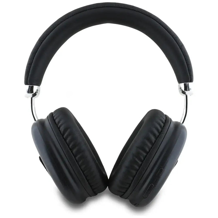 Guess Metallic Triangle Logo Over-Ear Headphones - Black - Headphones and speakers<<<HurtelXML