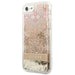 Guess Paisley Liquid Glitter case for iPhone SE 2022 / SE 2020 / 7 / 8 - gold - Cell phone cases and covers<<<HurtelXML