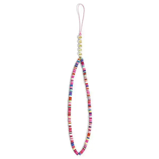 Guess pendant GUSTGMPP Phone Strap multicolor pink/multicolor pink Heishi Beads - Other cell phone equipment<<<HurtelXML