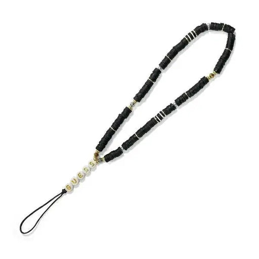 Guess pendant GUSTPEARK Phone Strap black/black Heishi Beads - Other cell phone equipment<<<HurtelXML