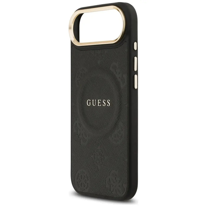 Guess Peony Hot Stamp MagSafe Case for iPhone Air - Black - Cell phone cases and covers<<<HurtelXML