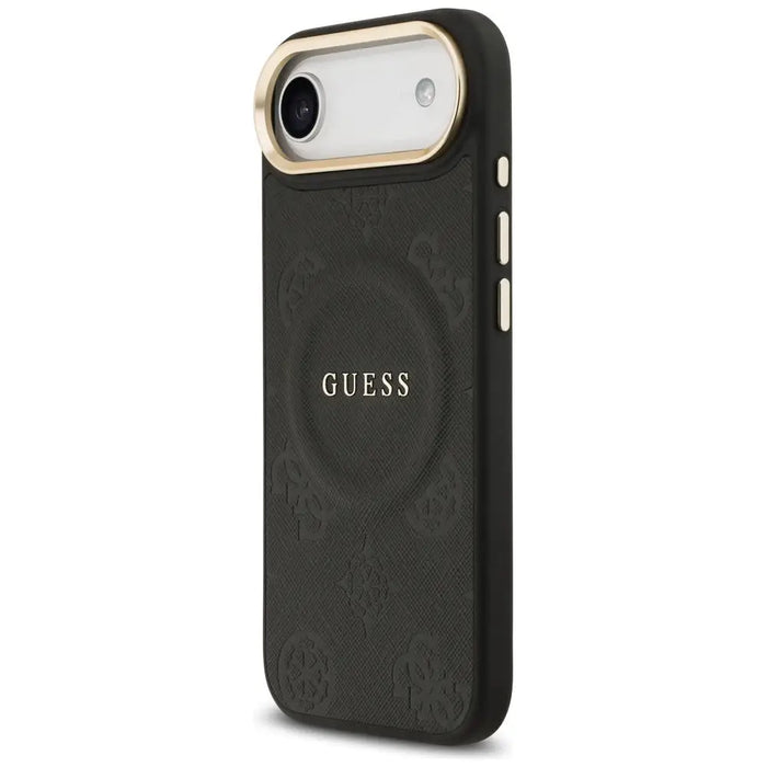 Guess Peony Hot Stamp MagSafe Case for iPhone Air - Black - Cell phone cases and covers<<<HurtelXML