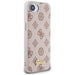Guess Peony Script Logo MagSafe iPhone 16e Case - Brown - Cell phone cases and covers<<<HurtelXML