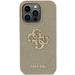Guess Perforated 4G Glitter case for iPhone 15 Pro - gold - Cell phone cases and covers<<<HurtelXML