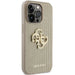 Guess Perforated 4G Glitter case for iPhone 15 Pro - gold - Cell phone cases and covers<<<HurtelXML