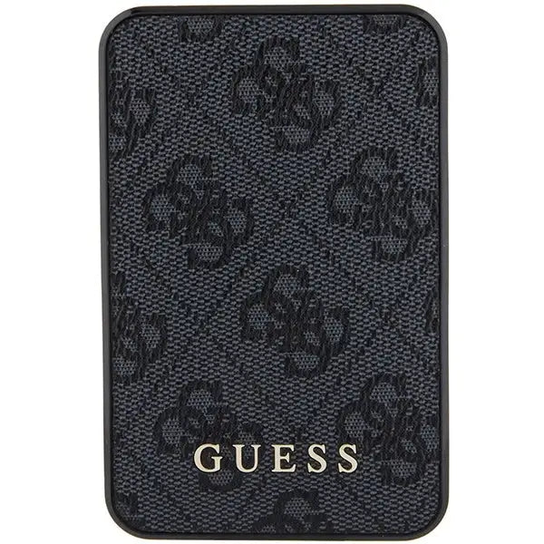 Guess Powerbank 15W GUPB5LP4GEGK 5000mAh black/black 4G Leather Metal Logo - Powerbanks<<<HurtelXML