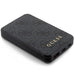 Guess Powerbank 15W GUPB5LP4GEGK 5000mAh black/black 4G Leather Metal Logo - Powerbanks<<<HurtelXML
