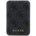 Guess Powerbank inductive 15W GUPB5FP4EMGK 5000mAh black/black 4G Leather Metal Logo MagSafe - Powerbanks<<<HurtelXML