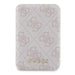 Guess Powerbank inductive 15W GUPB5FP4EMGP 5000mAh pink/pink 4G Leather Metal Logo MagSafe - Powerbanks<<<HurtelXML