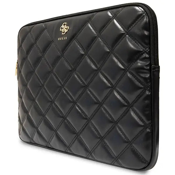 Guess Quilted 4G cover for a 16’’ laptop - black - Laptop bags<<<HurtelXML