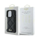 Guess Quilted Metal Logo Case for iPhone 16 Pro Max - Black - Cell phone cases and covers<<<HurtelXML