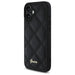 Guess Quilted Metal Logo iPhone 16 Plus Case - Black - Cell phone cases and covers<<<HurtelXML