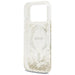 Guess Resin Bottom Glitter MagSafe Case for iPhone 17 Pro - Gold - Cell phone cases and covers<<<HurtelXML