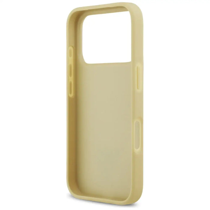 Guess Rhinestone Triangle Logo iPhone 17 Pro Case - Gold - Cell phone cases and covers<<<HurtelXML