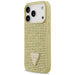 Guess Rhinestone Triangle Logo iPhone 17 Pro Case - Gold - Cell phone cases and covers<<<HurtelXML