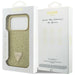 Guess Rhinestone Triangle Logo iPhone 17 Pro Case - Gold - Cell phone cases and covers<<<HurtelXML
