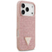 Guess Rhinestone Triangle Logo iPhone 17 Pro Case - Pink - Cell phone cases and covers<<<HurtelXML