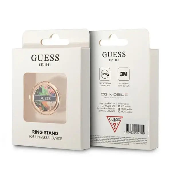 Guess Ring stand GURSHHFLB niebieski/ blue Flower - Other cell phone equipment<<<HurtelXML