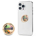 Guess Ring stand GURSHHFLB niebieski/ blue Flower - Other cell phone equipment<<<HurtelXML