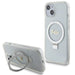 Guess Ring Stand Script Glitter MagSafe case for iPhone 15 / 14 / 13 - transparent - Cell phone cases