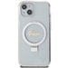 Guess Ring Stand Script Glitter MagSafe case for iPhone 15 / 14 / 13 - transparent - Cell phone cases