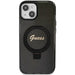 Guess Ring Stand Script Glitter MagSafe case for iPhone 15 - black - Cell phone cases and covers<<<HurtelXML