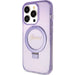 Guess Ring Stand Script Glitter MagSafe case for iPhone 15 Pro Max - purple - Cell phone cases and covers<<<HurtelXML