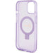 Guess Ring Stand Script Glitter MagSafe case for iPhone 15 - purple - Cell phone cases and covers<<<HurtelXML