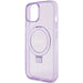 Guess Ring Stand Script Glitter MagSafe case for iPhone 15 - purple - Cell phone cases and covers<<<HurtelXML
