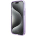 Guess Ring Stand Script Glitter MagSafe case for iPhone 15 - purple - Cell phone cases and covers<<<HurtelXML